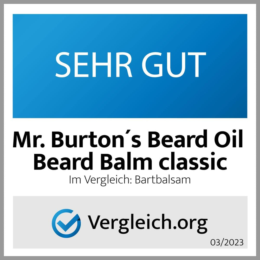 Mr. Burton´s Beard Balm classic 60g Made in Germany unser Bartbalsam vereinigt Styling + Pflege für