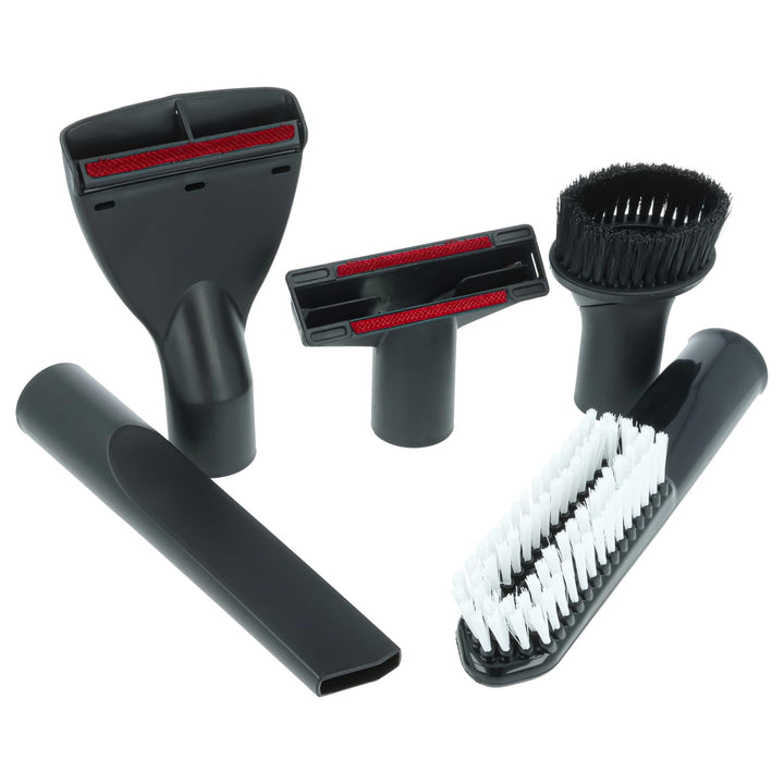 vhbw 5-tlg. Düsen-Set kompatibel mit Bosch UniversalVac 15, EasyVac 3, AdvancedVac 20 Staubsauger -