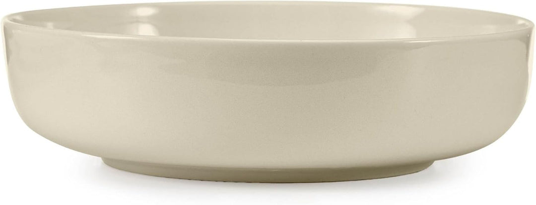 Konsimo. Elegant Suppenteller Set 6er - Schale aus Keramik - Pastateller und Tiefteller für 6 Person