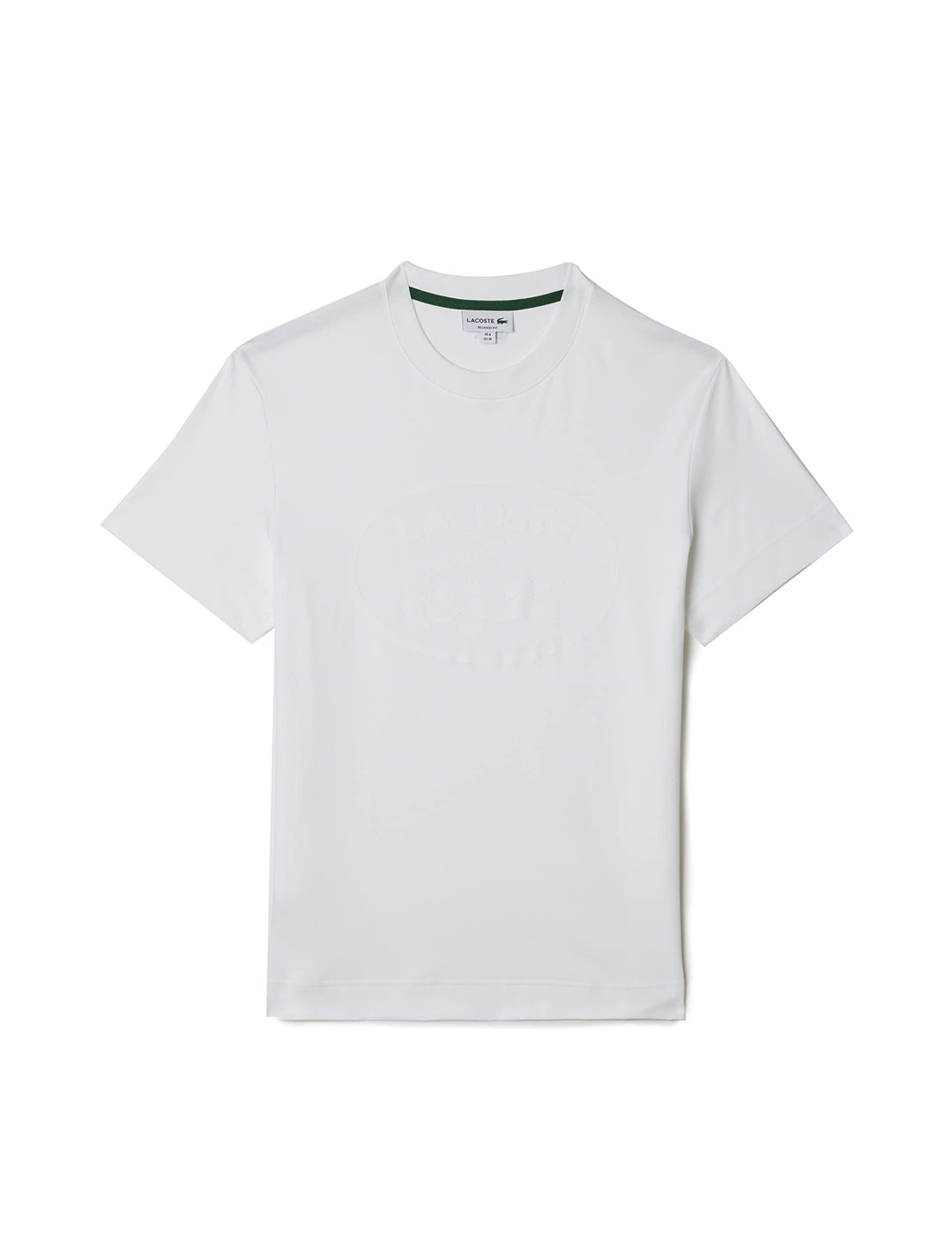 Lacoste Herren T-Shirt XXL Weiss, XXL Weiß