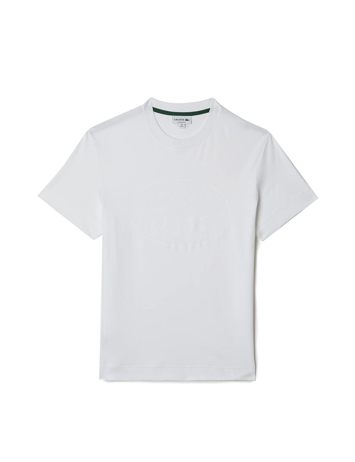 Lacoste Herren T-Shirt XXL Weiss, XXL Weiß
