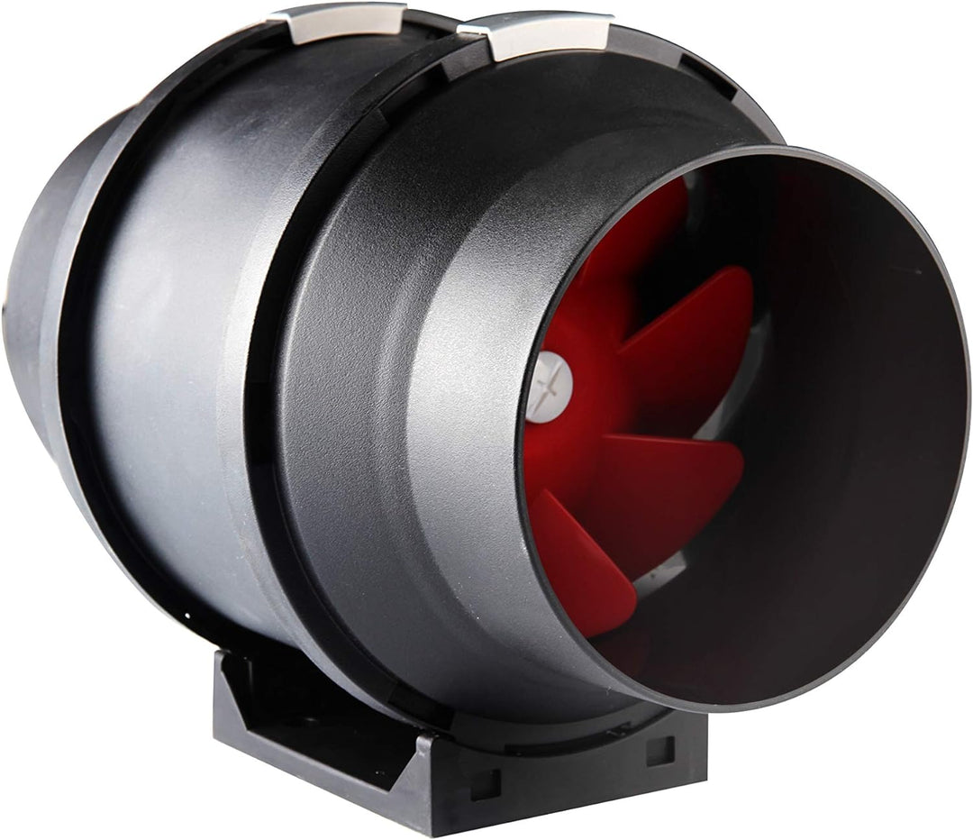 Abluft Set Lüftung 580m³/h mit Premium Aktivkohle Filter 150 x 500 mm 850m³/h Klima Grow