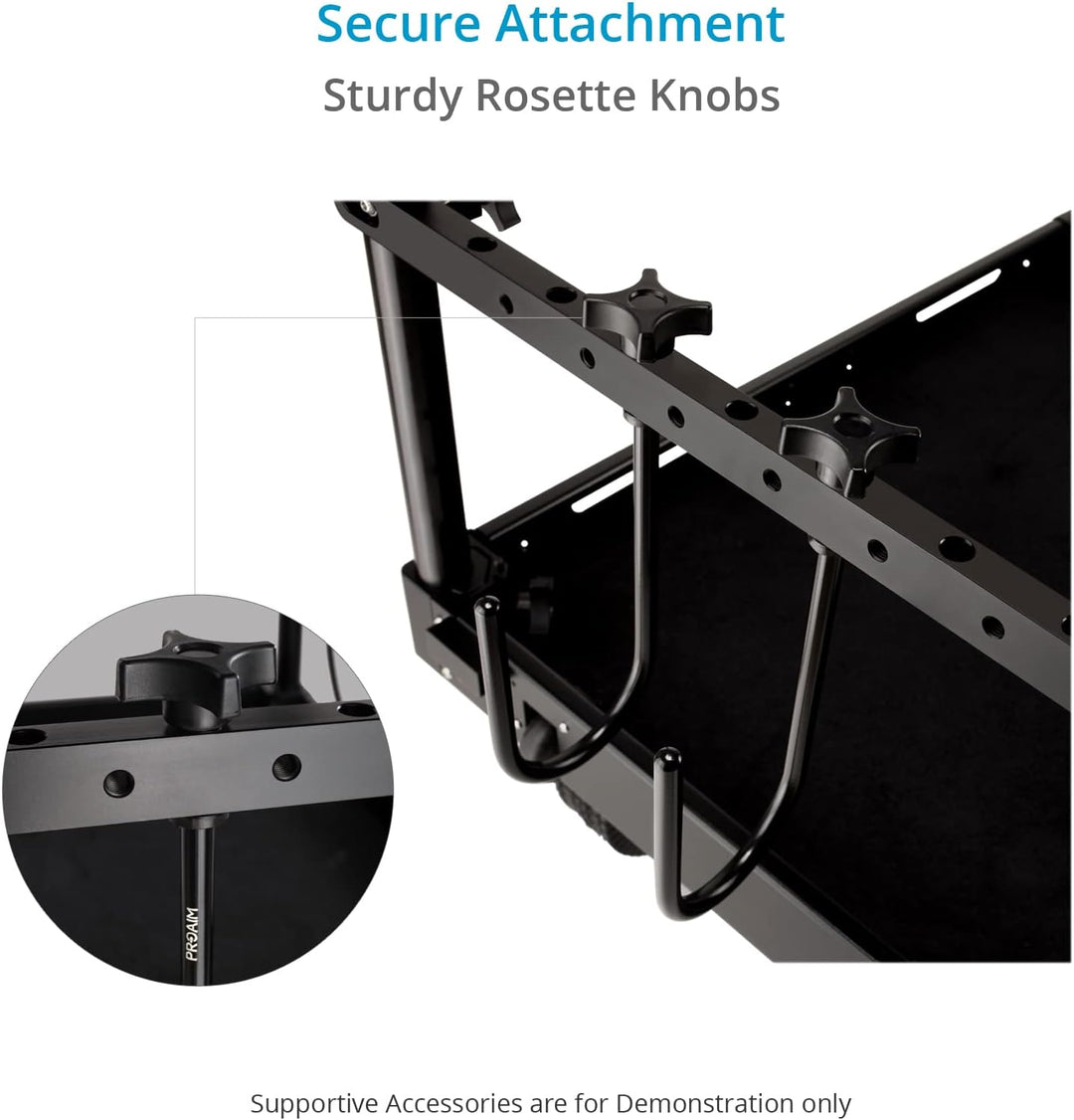 PROAIM Cable Holder Hooks/Hangers for Camera Carts | Helps Organizing Cables/Headphones/Bags/Accesso