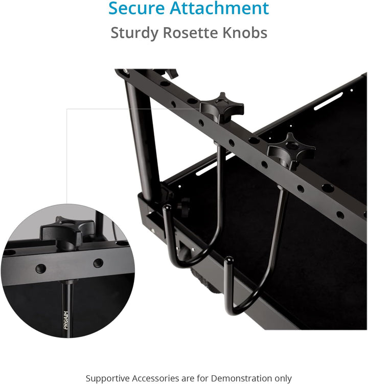 PROAIM Cable Holder Hooks/Hangers for Camera Carts | Helps Organizing Cables/Headphones/Bags/Accesso
