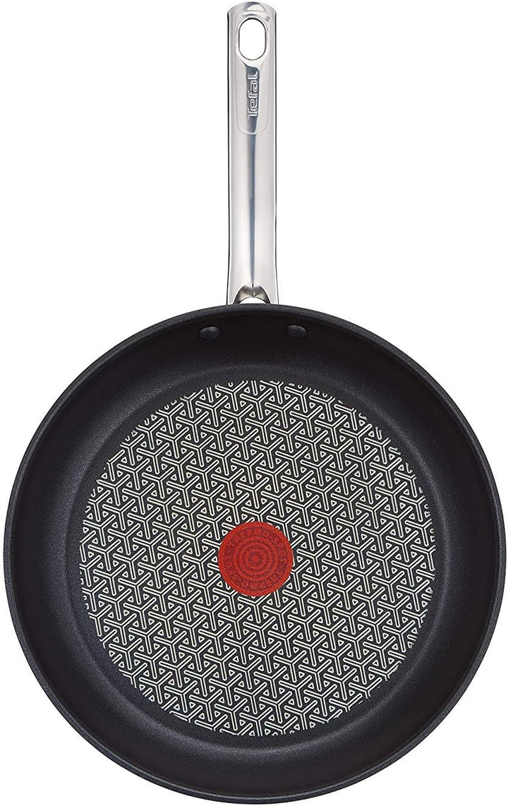 Tefal Duetto Pfanne A70404 | 24 cm | sichere Antihaftversiegelung | Temperaturindikator Thermo-Spot