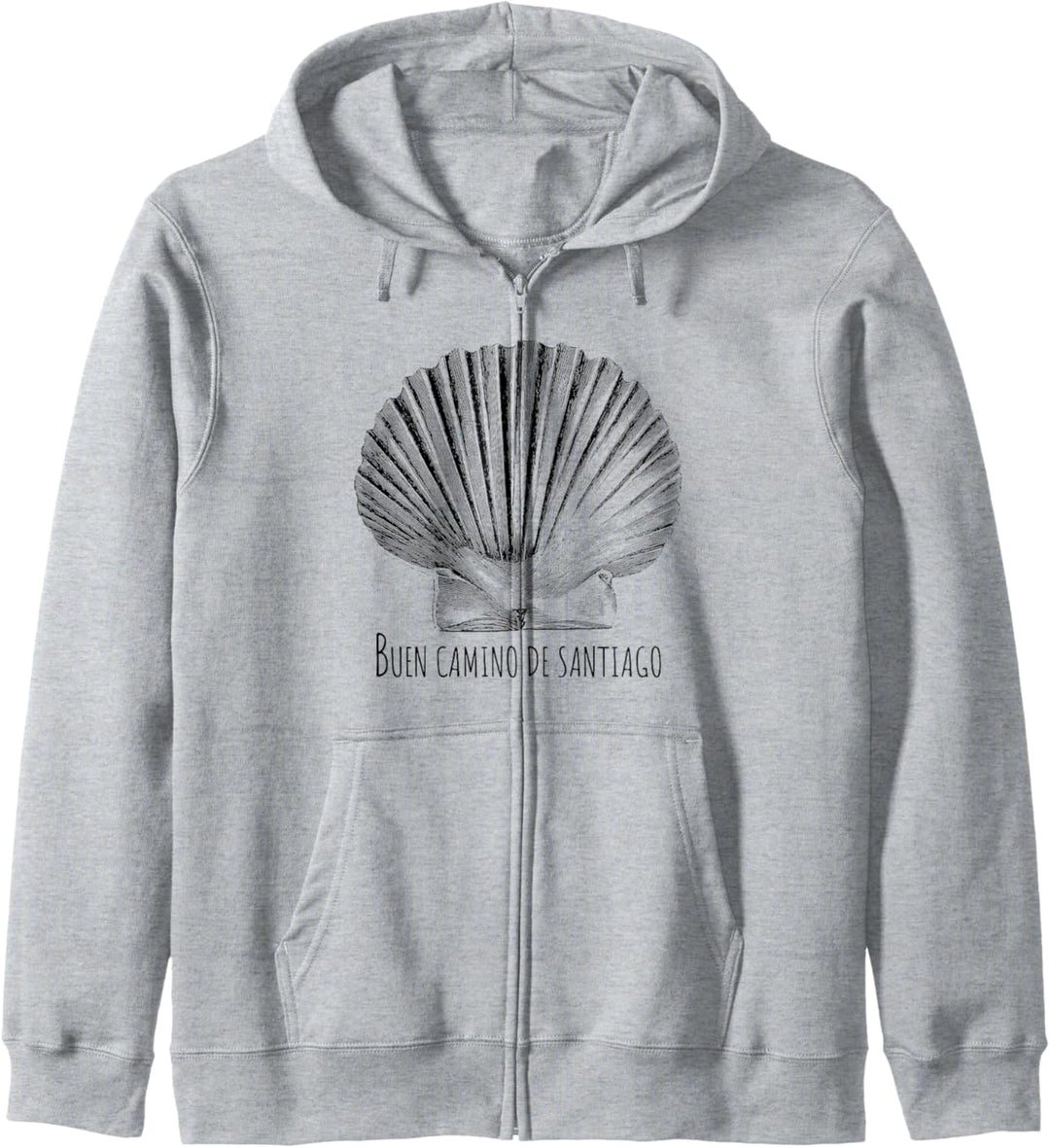 Pilgermuschel Jakobsmuschel Pilger Pilgern Jakobsweg Kapuzenjacke
