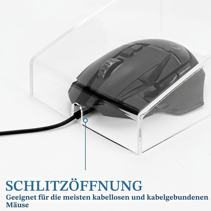 GEEKRIA Maus-Staubschutz, Acryl-Material bietet staubdicht (Clear), Clear