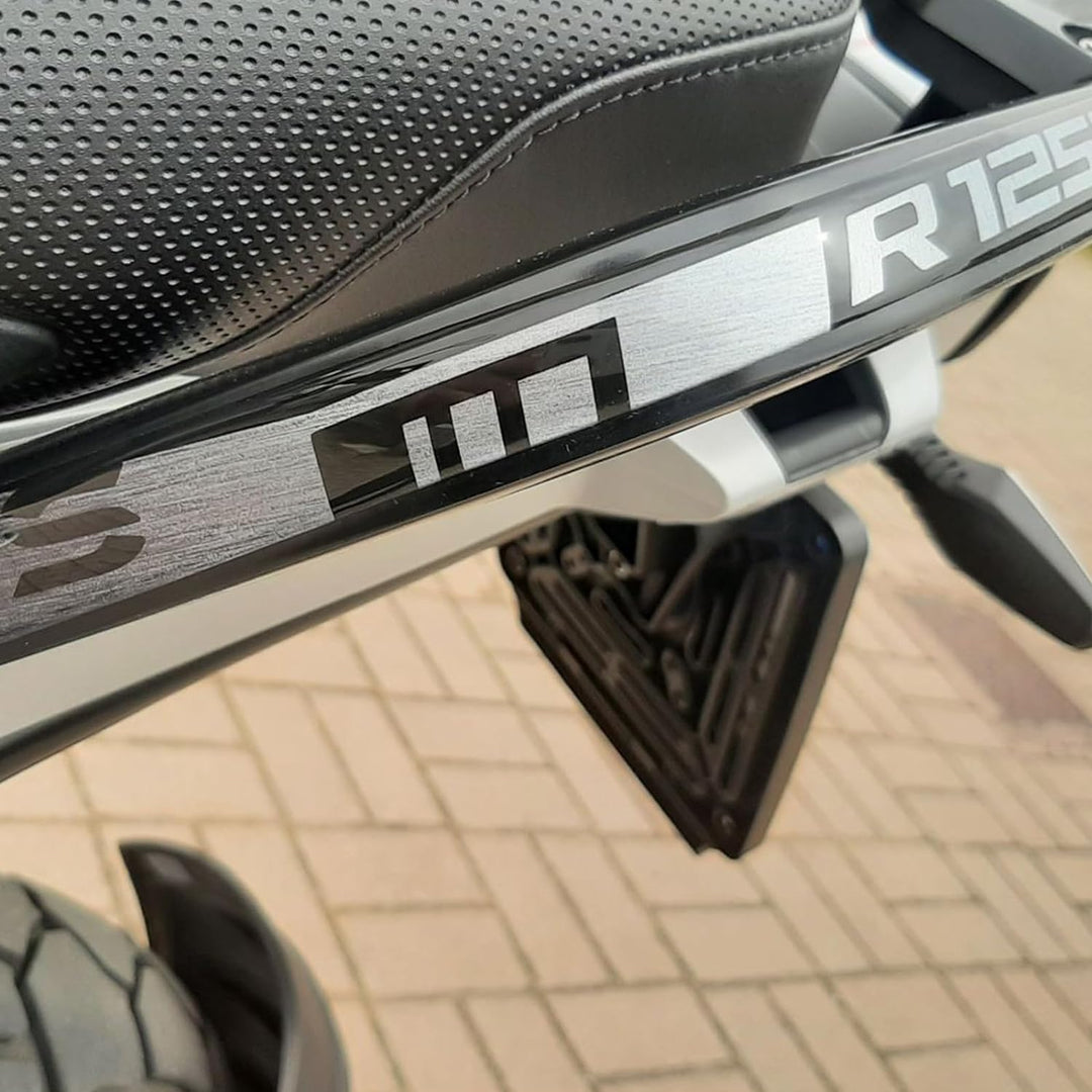 Resin Bike Aufkleber für Motorrad Kompatibel mit BMW R 1250 GS Triple Black 2021. Griffschutz für de