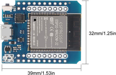 ESP32 ESP-32 ESP-WROOM-32 WLAN + Bluetooth Internet of Things Development Board basierend ESP8266 vo