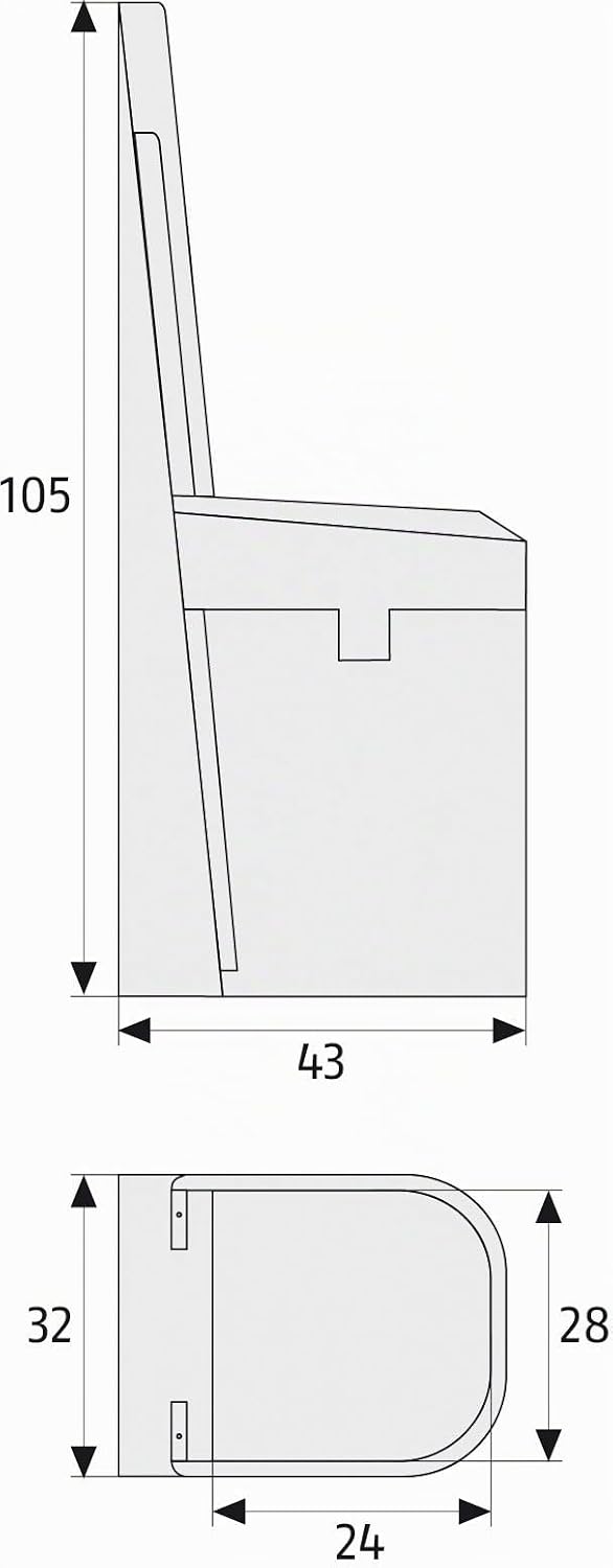 ABUS Hebetür-Sicherung B284 B braun AL0145 gleichschliessend 31716, Braun AL0145