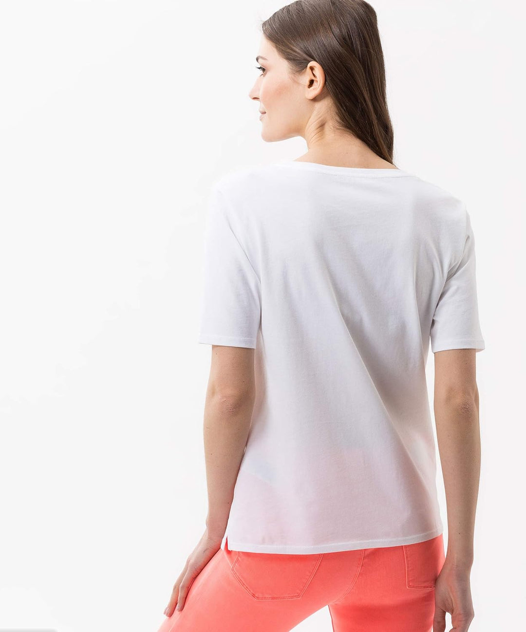 BRAX Damen Style CIRA Cotton Print T-Shirt