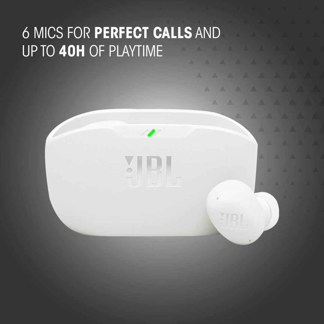 JBL Vibe Buds 2 JBLVBUDS2BLK True Wireless Noise Cancelling Bluetooth Earbuds Schwarz