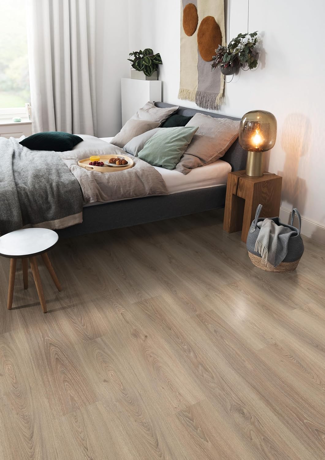 EGGER NatureSense Laminat EL2730 Eiche Amiens hell 1292x193x8mm (1,995m²), 1,995m² | Laminatboden