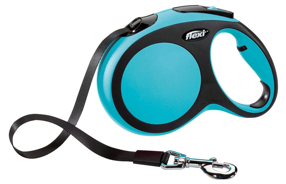 flexi New Comfort L Gurt 5 m blau für Hunde bis 60 kg blau L 5 m, blau L 5 m