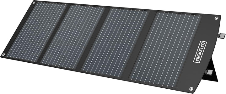 BALDERIA Power Set PS300-120 | Tragbare Powerstation 300W + Solarpanel 120W | Solar-Generator, Kraft