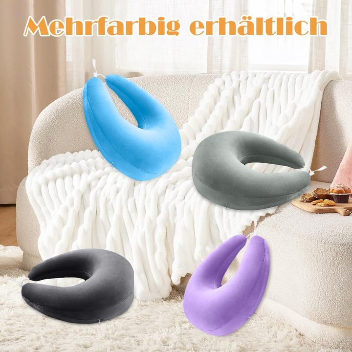 CEWROM Ergonomisches Crealis-Kissen, Schosskissen Lesekissen, Tragbar Häkelkissen Stützkissen, Leich