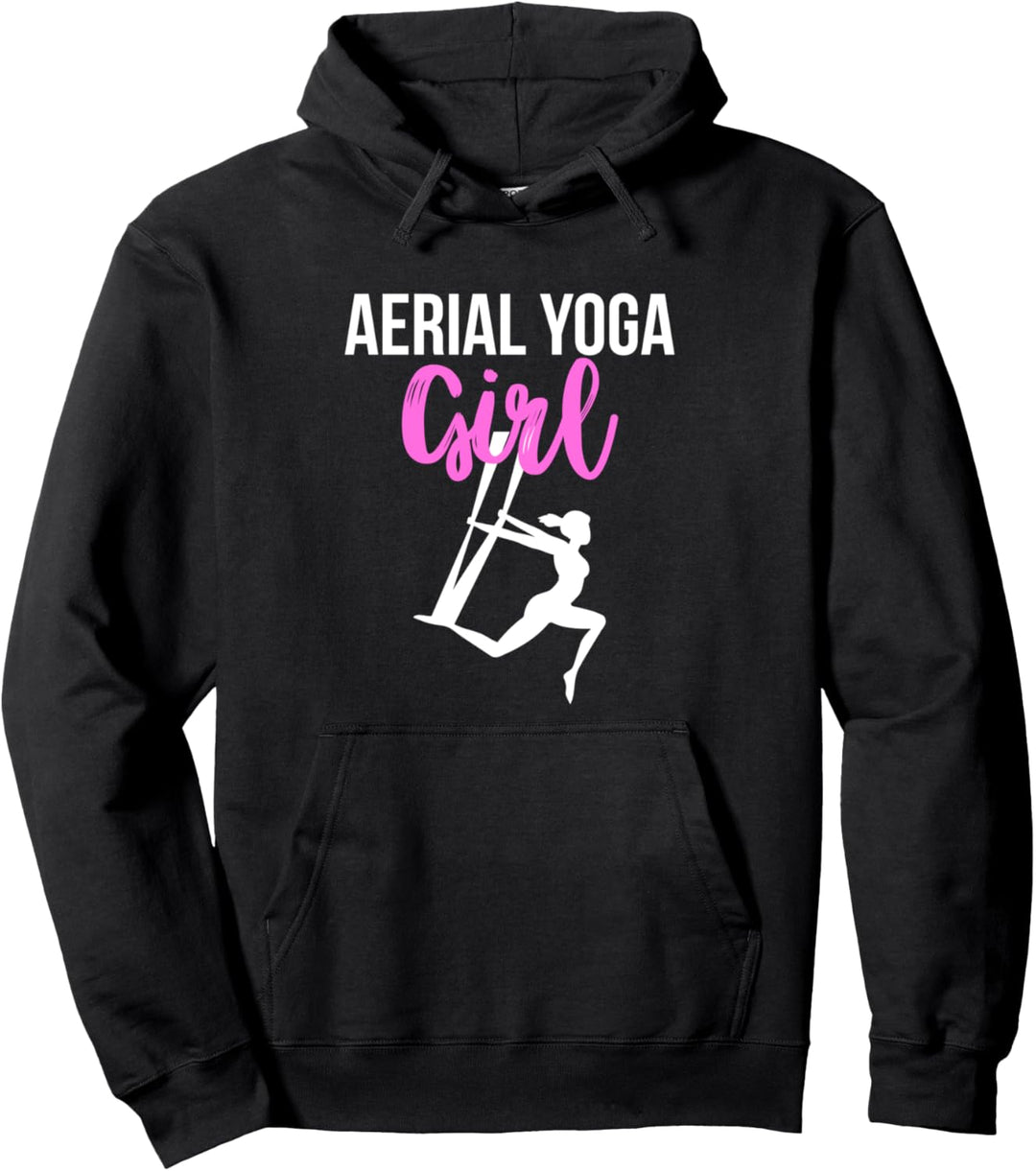 Aerial Yoga Girl Slingyoga Flyoga Pullover Hoodie