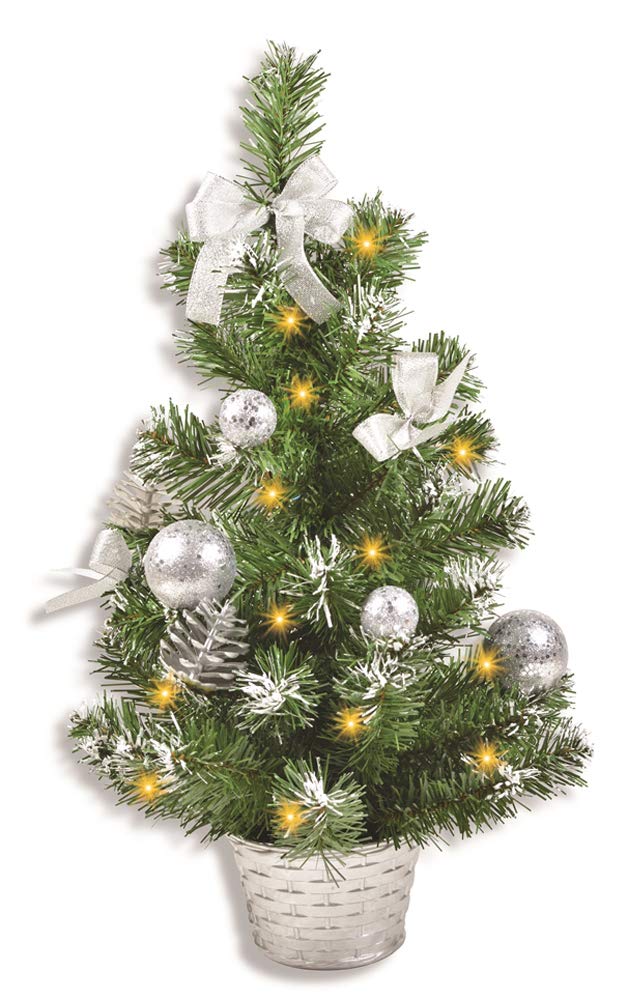 RIFFELMACHER & WEINBERGER Riffelmacher 20258 Geschmückter Weihnachtsbaum, beleuchteter 50 cm grosser