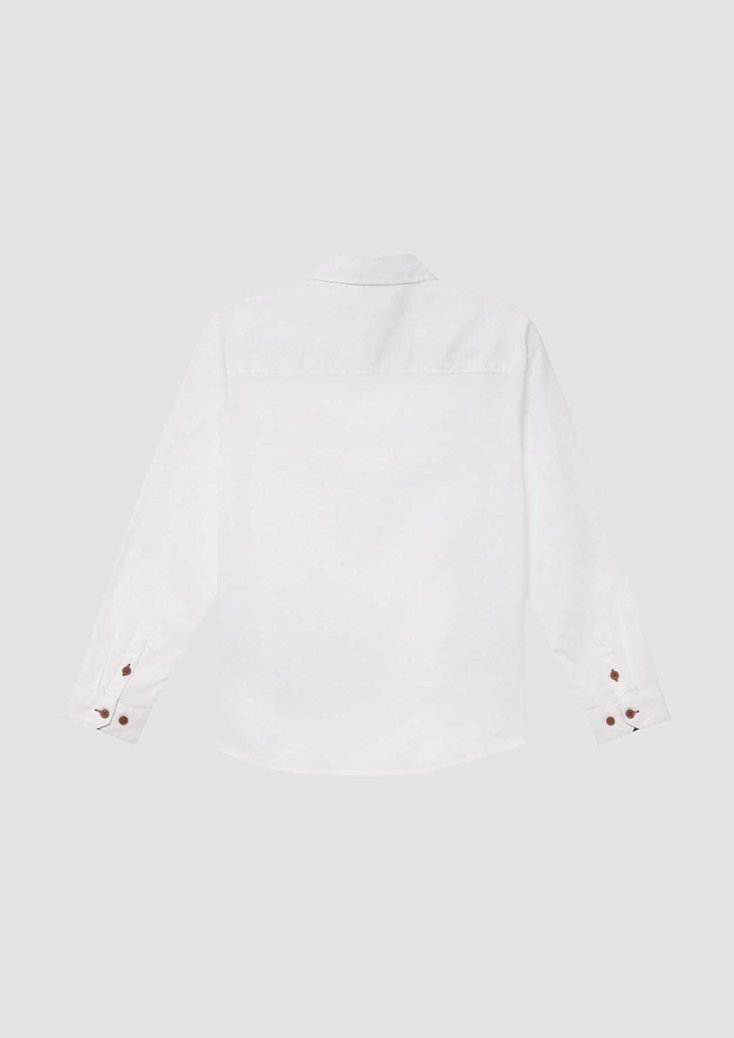 s.Oliver Strukturiertes Hemd mit Kontrastdetails 104-110 0100_weiss, 104-110 0100_weiss