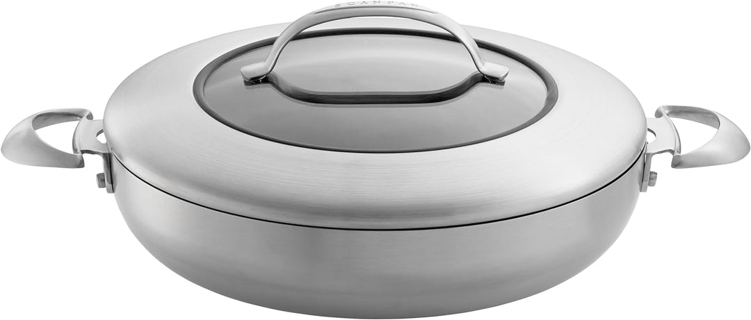 Scanpan 65113200 Chef Pfanne mit Deckel - CTX, 32 cm