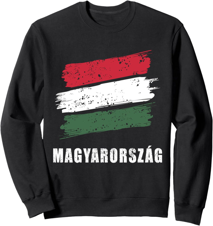 Ungarn, Flagge Ungarns, Ungarn-Flagge. Sweatshirt