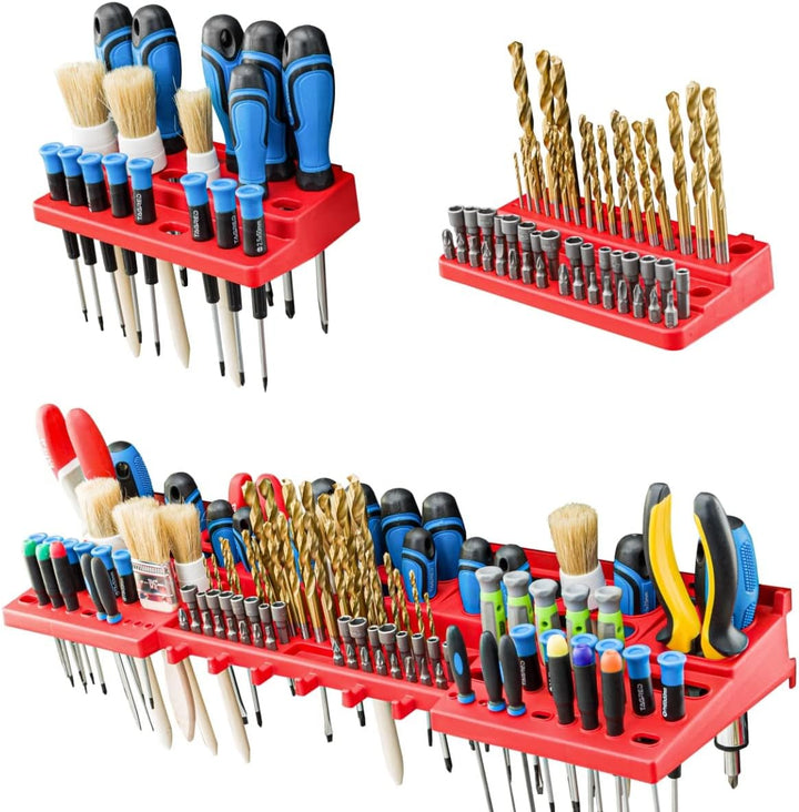 SimpleThing Lagersystem Werkstattregal | 230 x 78 cm | | Wandregal mit Werkzeughalterungen - Wandpla