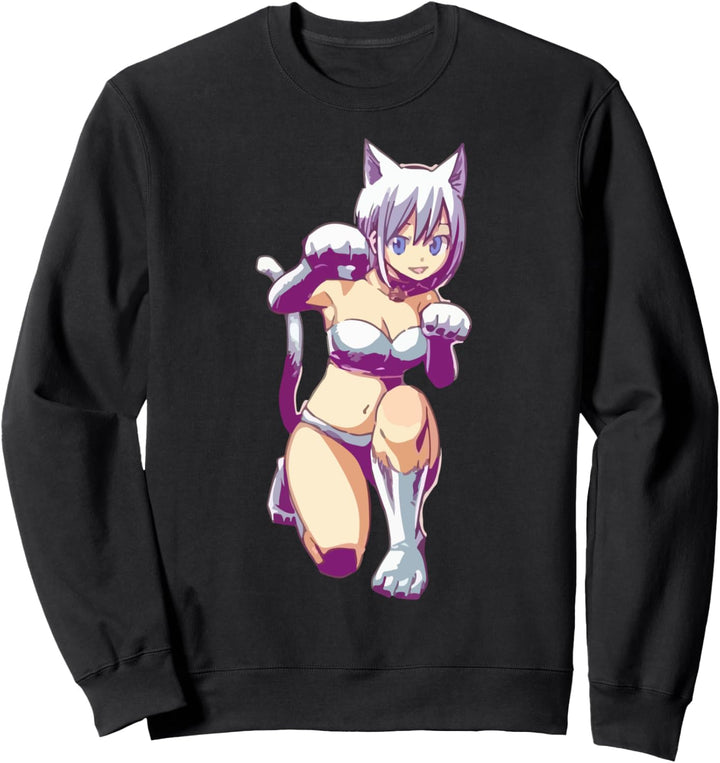 Perfekte japanische animes japanese anime neko girl Sweatshirt