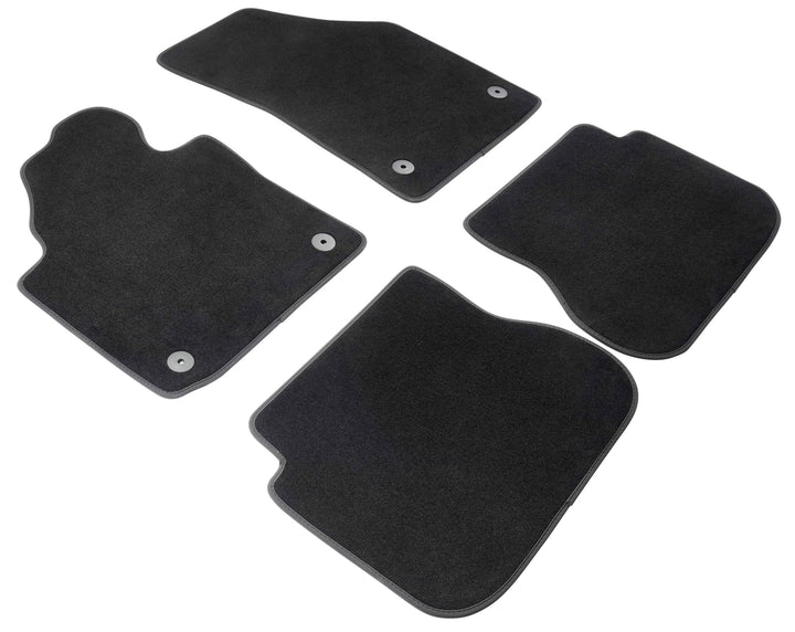 WALSER Premium Auto Teppiche für VW Caddy III 03/2004-05/2015, VW Caddy IV 05/2015-Heute, 2 Schiebet