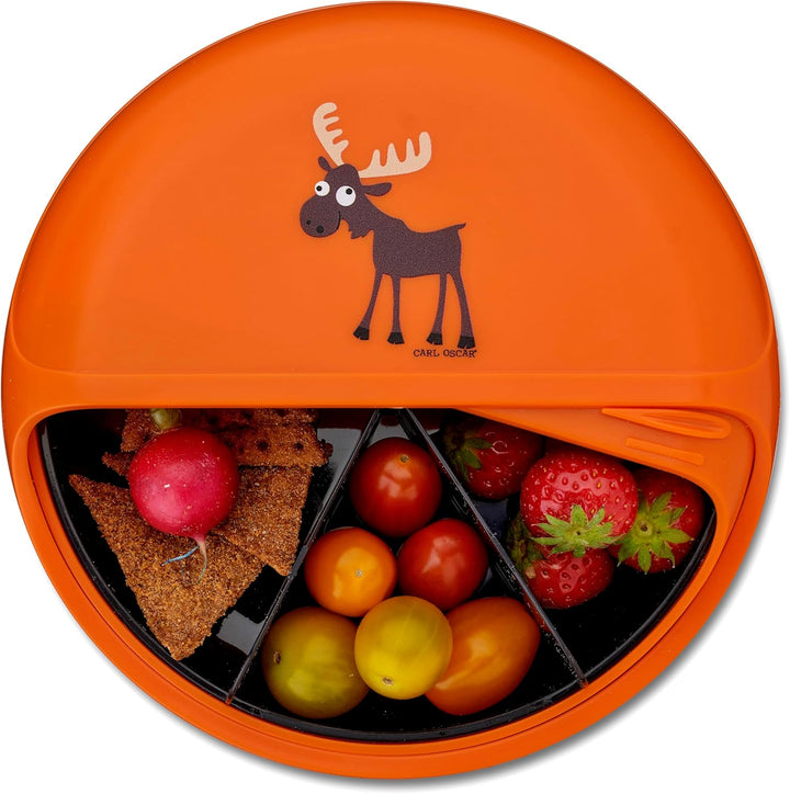 Carl Oscar BentoDISC Lunchbox Elch orange 109707, Orange