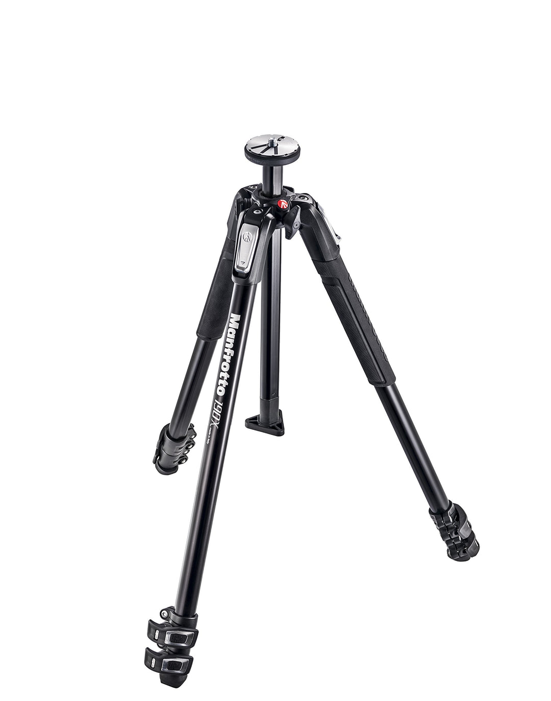Manfrotto 190X 3 Beinsegmente Aluminium Stativ Tripod, Tripod