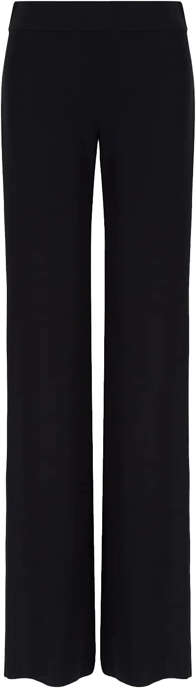 MCA Palazzo Hohe Taille Hose aus elastischer Baumwolle, XS Warme Baumwolle