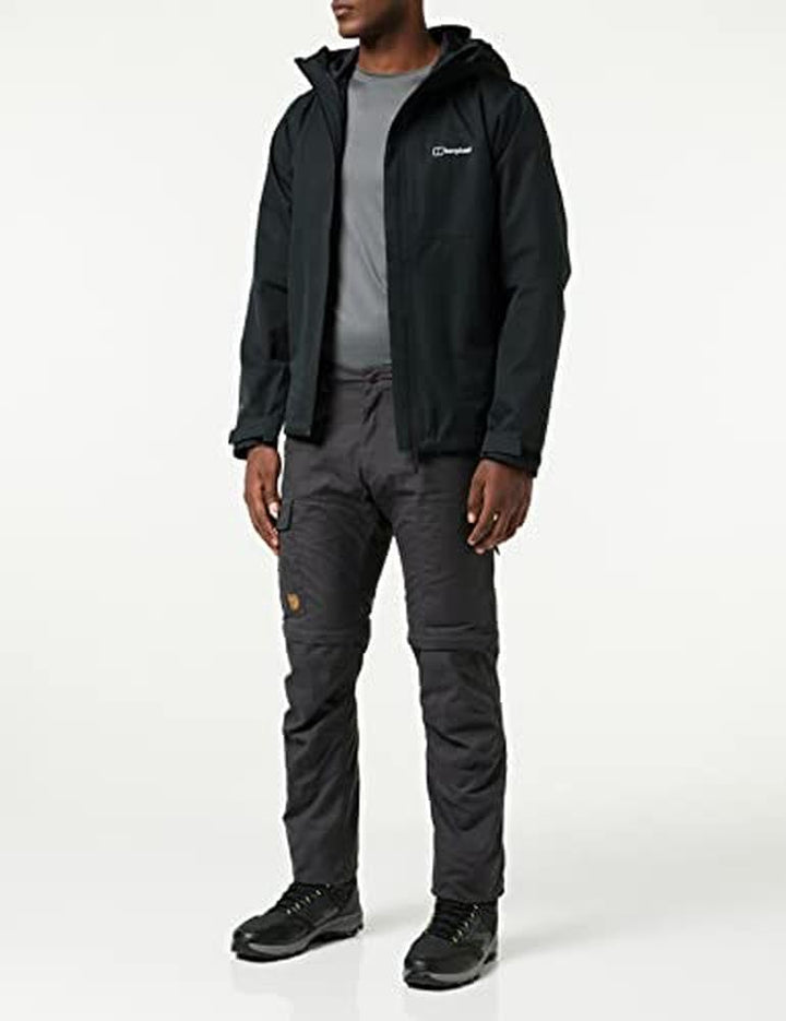 Fjällräven Fjallraven Herren Karl Pro Zip-off Trousers M Sport, Grau (Dark Grey 030), 44