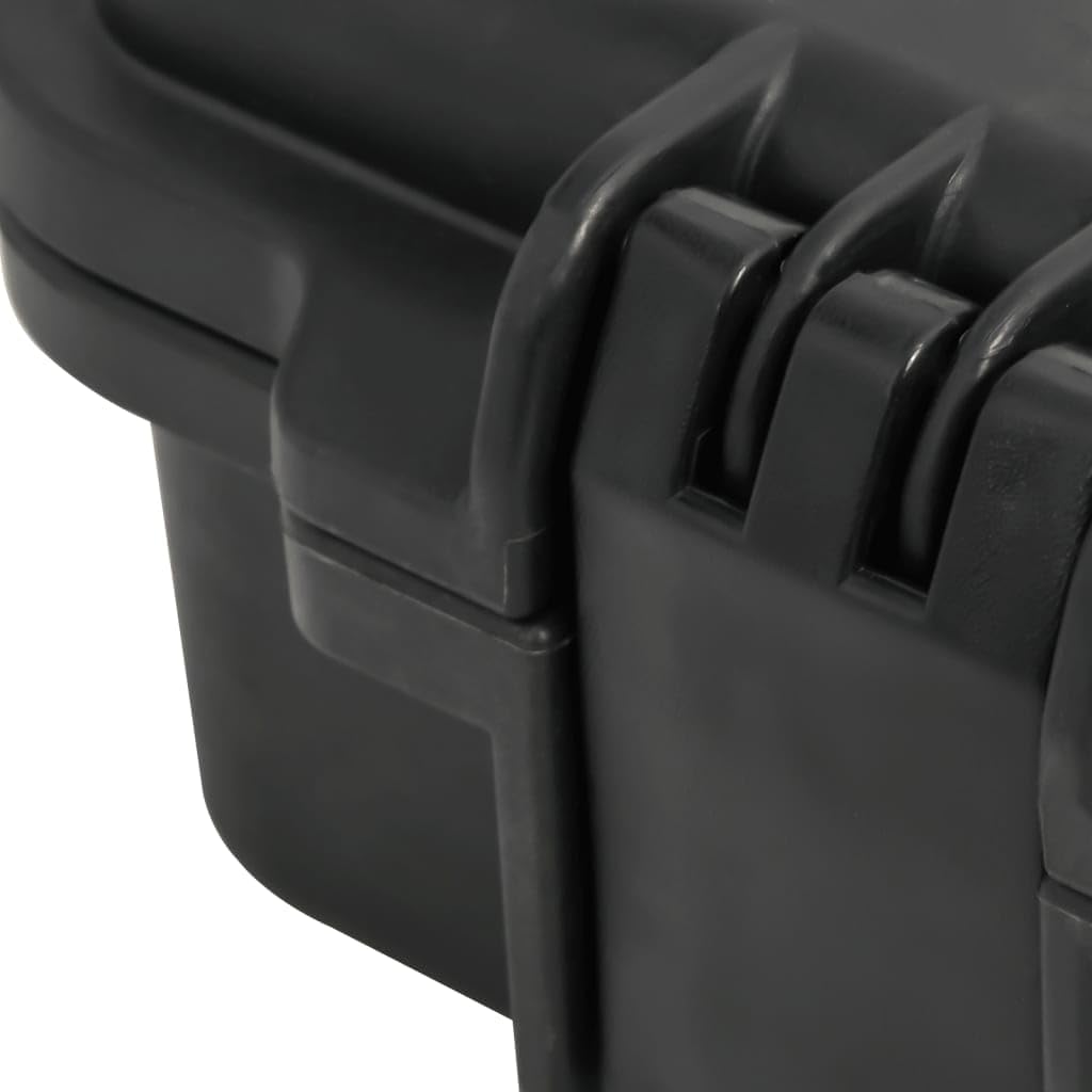 vidaXL Gefahrgutkoffer Schaum Universalkoffer Kamera Objektiv Schutz Koffer 27 x 24,5 x 12,5 cm, 27