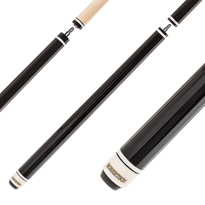 Robertson Break & Jump Queue, für Power Anstoss und Jump-Shot, Profi-Pool-Cue, Ferrule und Tip 13,5