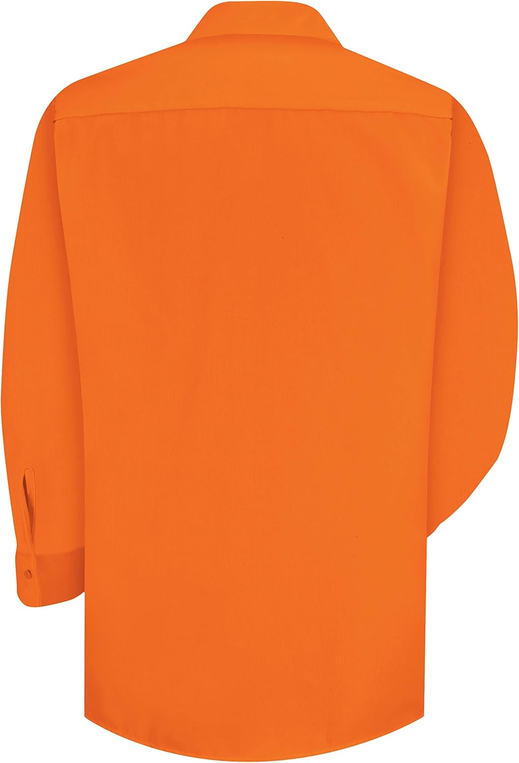 Red Kap Herren Men's Long Sleeve Enhanced Visibility Work Shirt Hemd M Fluoreszierendes Orange, M Fl