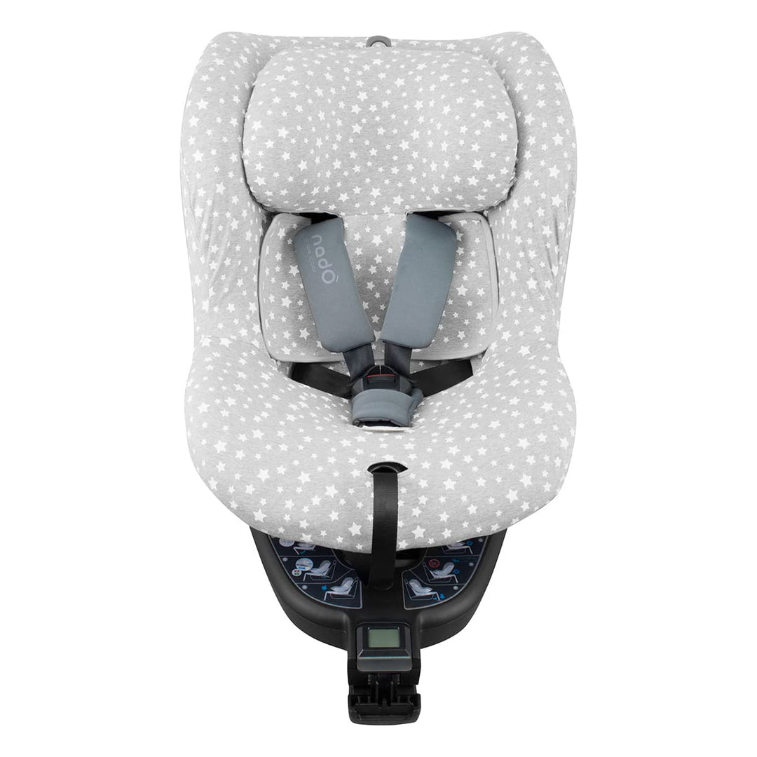 JYOKO KIDS Bezug Kompatibel mit Be Cool Nadò O3, Chicco 2 Easy (White Star), White Star