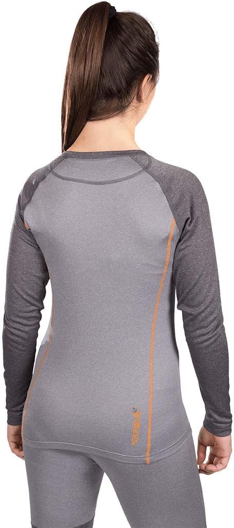 Trangoworld Damen Trx2 Wool Wm Pro Unterhemd XXL Hellgrau / Dunkelgrau, XXL Hellgrau / Dunkelgrau