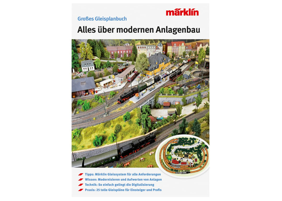 Märklin 03071 - Gleisplanbuch Deutsch, Gebundenes Buch