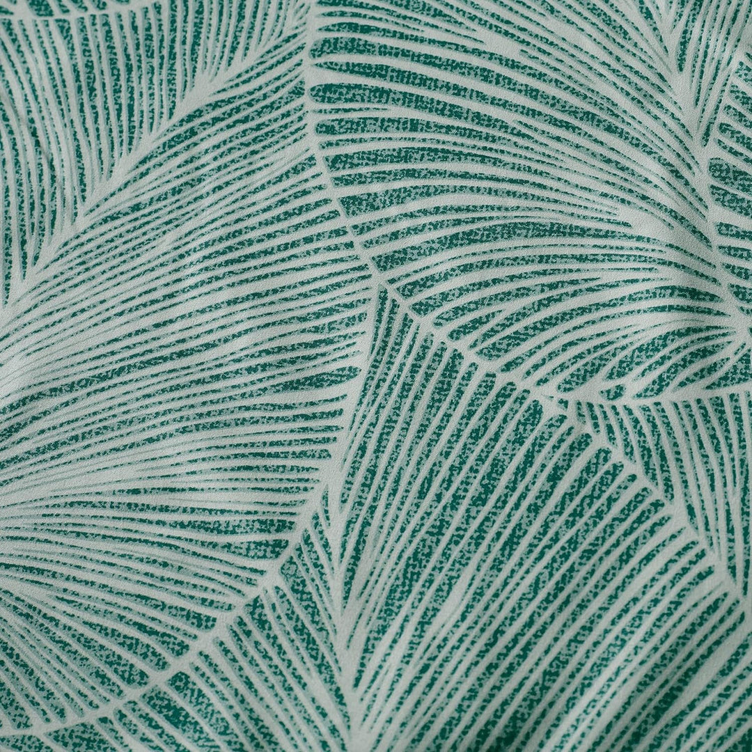 Jemiipee Bettwäsche-Set mit Blattmuster, 1 x Bettbezug 220x240 cm mit 2 x Kissenbezüge 65x65 cm und
