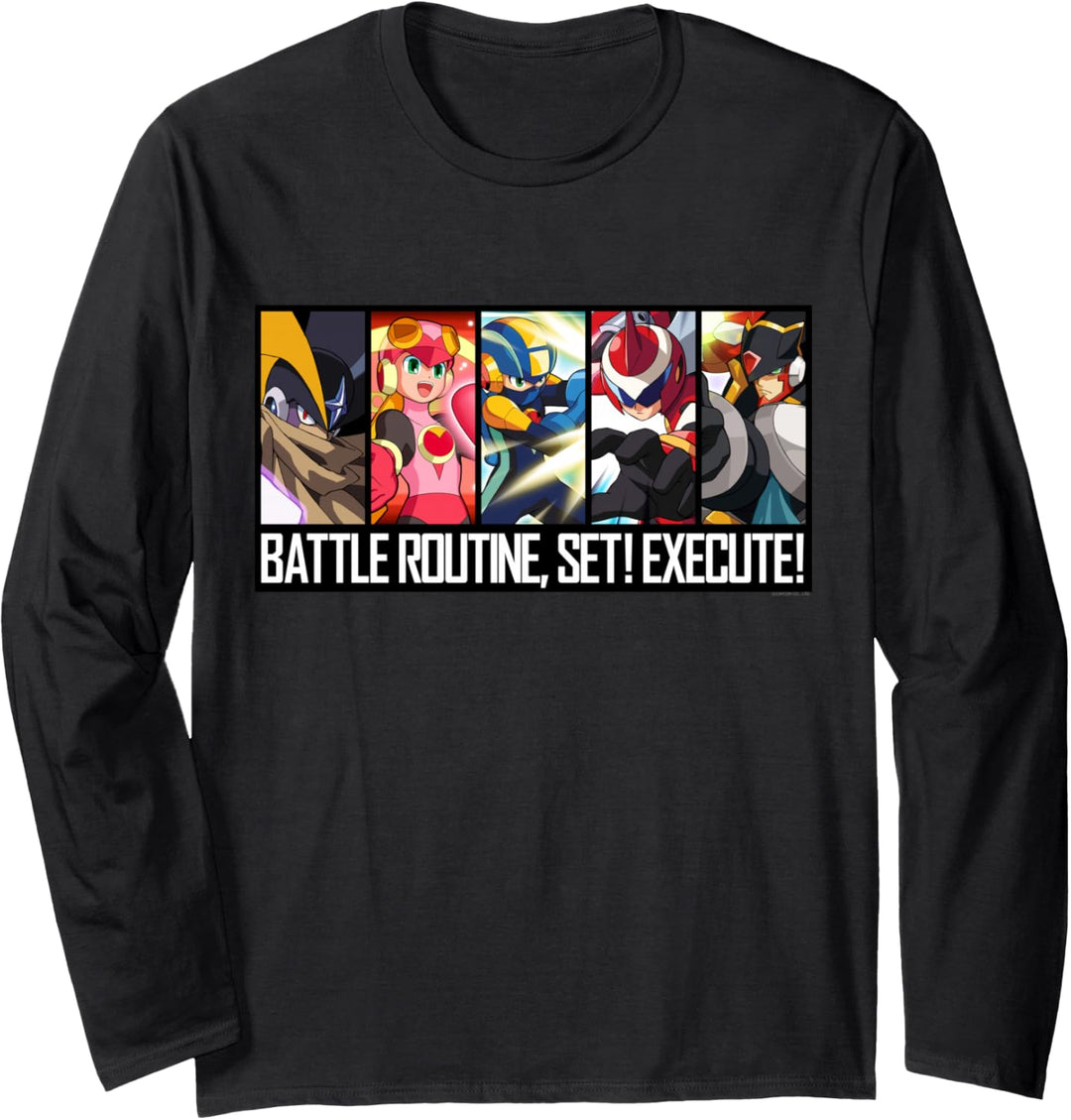 MEGA MAN BATTLE NETWORK NetNavi Langarmshirt