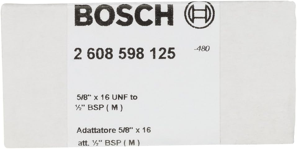 Bosch Professional Adapter 5/8" x 16 UNF zu G 1/2"