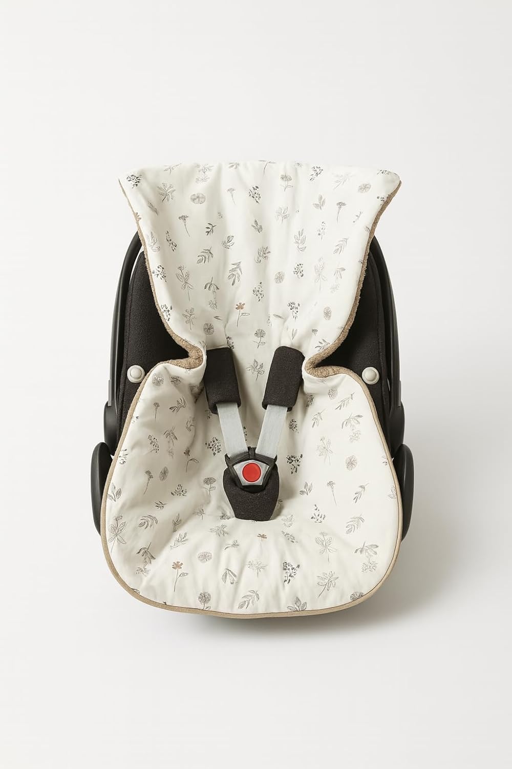 Fusssack für Babyschale Ganzjährig Frühling Herbst Babyfusssack warm Boucle, Übergang Einschlagdecke
