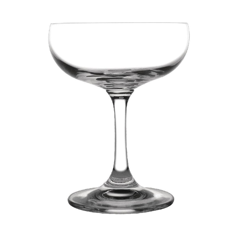 Olympia Bar Collection Champagneruntertassen, 200 ml, 125 x 95 mm, Kristall, für Tee und Kaffee, 6 S