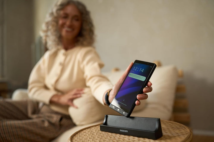 MAXCOM MS601 Smartphone für ältere Menschen mit Whatsapp, grosse Symbole, SOS-Taste, grosses Display