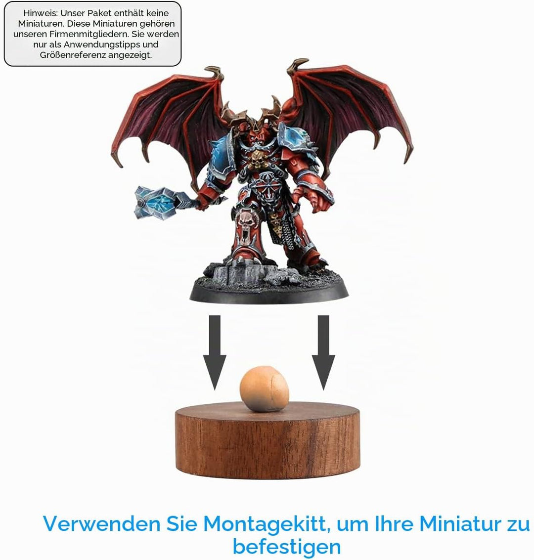 Jucoci Malgriff für Miniautres Farbgriff Kompatibel mit Warhammer DND Massstab Modell Fantasy Figure