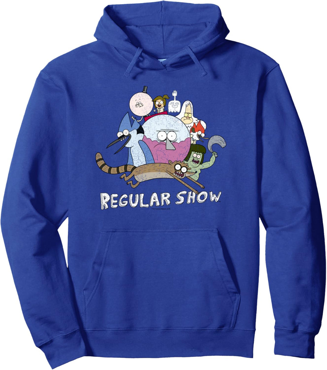 Regular Show Surrounding Benson Pullover Hoodie