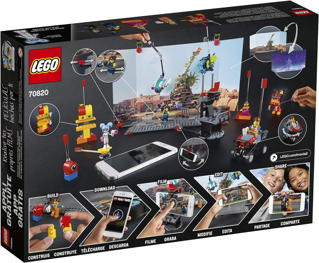 LEGO THE LEGO MOVIE 2 Movie Maker 70820 Building Kit For Kids, Build and Play Creative Director Role