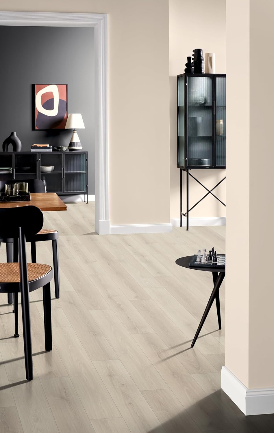 EGGER NatureSense Laminat EL2831 Elton Eiche weiss 1292x193x8mm (1,995m²) 1,995m² | Boden, 1,995m² |