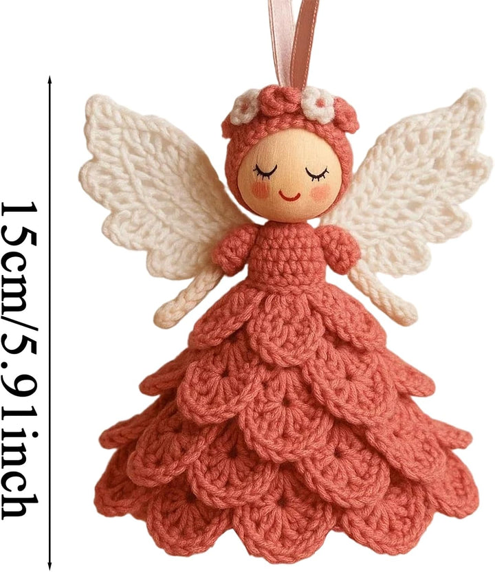 Anfänger Häkel-Set Für Erwachsene | Engel Puppe Ornament Strickhandwerk | Strick Set | Für Frauen Mä