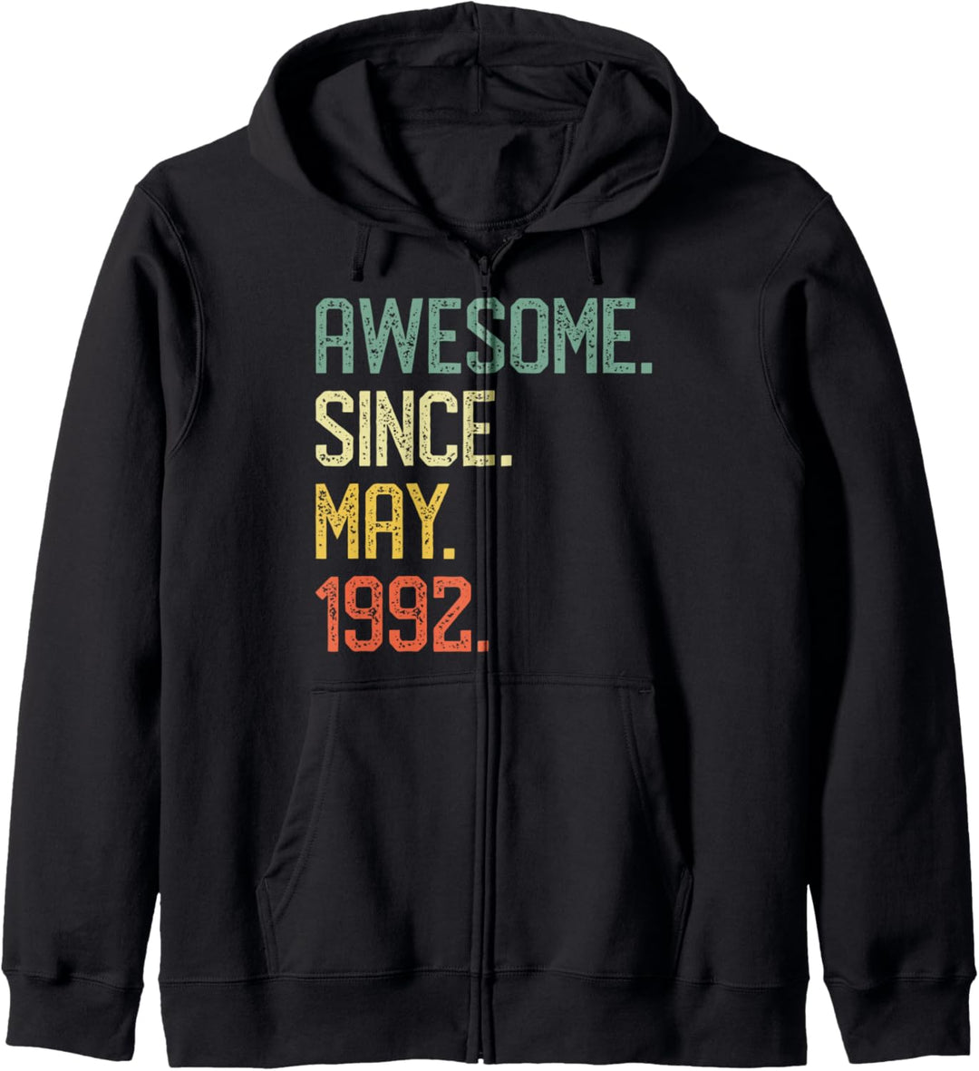 Awesome Since May 1992 Vintage 29th Birthday Gift Kapuzenjacke